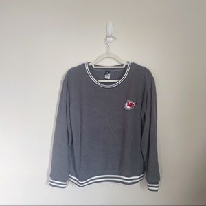 NFL Team Apparel Kansas City Chiefs Loungewear Top, Size M